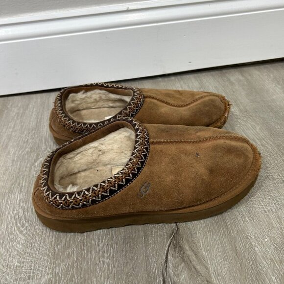Ugg Australia Tasman Chestnut Slippers Slide On Tan Brown Women’s Size 8 - Picture 3 of 6